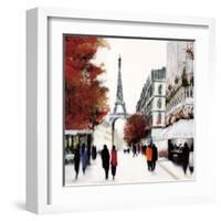 Paris-Sonia Maria Luce Possentini-Framed Art Print