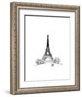 Paris-Jessica Durrant-Framed Art Print