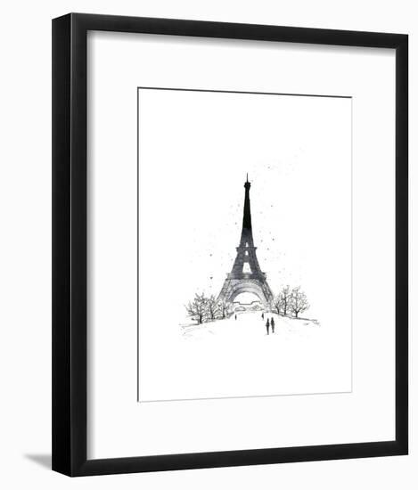 Paris-Jessica Durrant-Framed Art Print