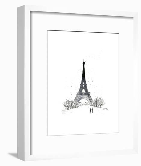 Paris-Jessica Durrant-Framed Art Print