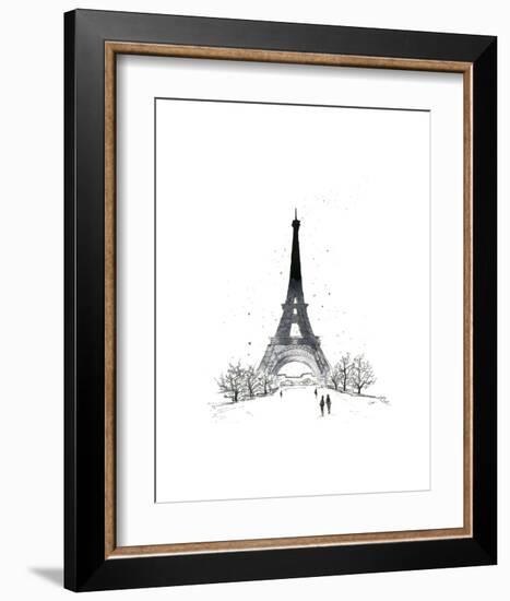 Paris-Jessica Durrant-Framed Art Print