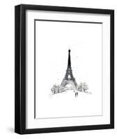 Paris-Jessica Durrant-Framed Art Print