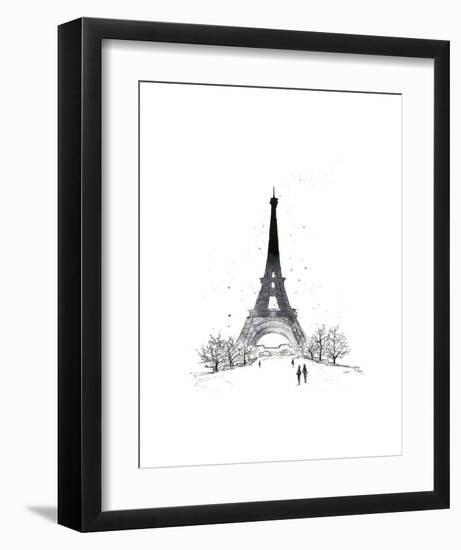 Paris-Jessica Durrant-Framed Art Print