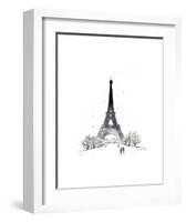 Paris-Jessica Durrant-Framed Art Print