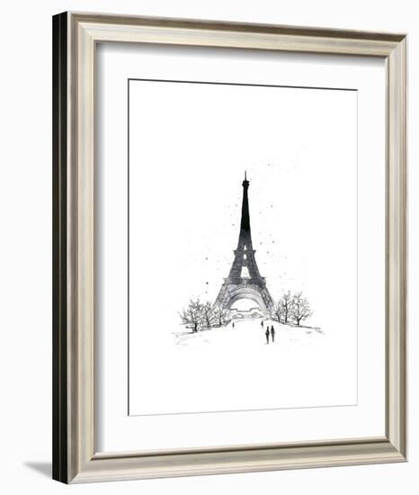 Paris-Jessica Durrant-Framed Art Print