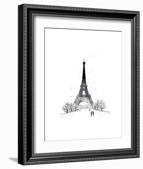 Paris-Jessica Durrant-Framed Art Print