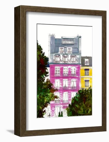 Paris-Jessica Durrant-Framed Art Print