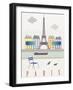 Paris-Sophie Ledesma-Framed Art Print