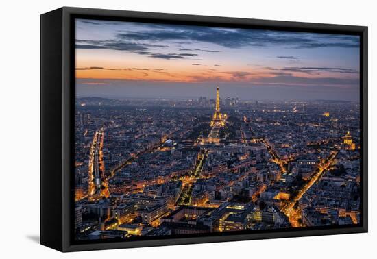 Paris-Giuseppe Torre-Framed Stretched Canvas