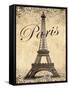 Paris-Todd Williams-Framed Stretched Canvas