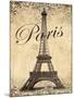 Paris-Todd Williams-Mounted Art Print