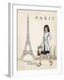 Paris-Andrea Laliberte-Framed Art Print