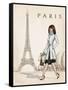 Paris-Andrea Laliberte-Framed Stretched Canvas