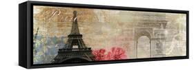 Paris-Andrew Michaels-Framed Stretched Canvas