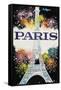 Paris-David Klein-Framed Stretched Canvas