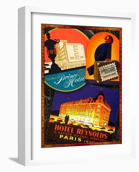 Paris-Kate Ward Thacker-Framed Giclee Print