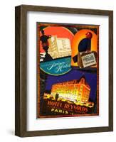 Paris-Kate Ward Thacker-Framed Giclee Print