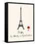 Paris-Jan Weiss-Framed Stretched Canvas