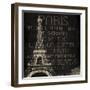 Paris-Jace Grey-Framed Art Print