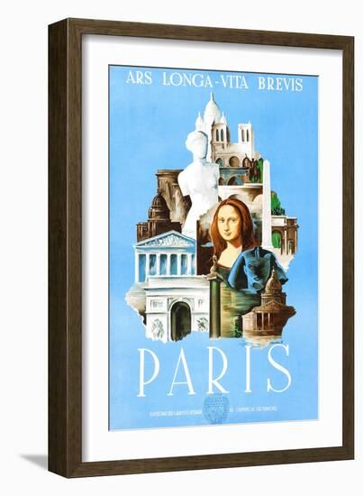 Paris-Marton-Framed Art Print