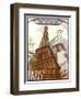 Paris-Sidney Paul & Co.-Framed Premium Giclee Print