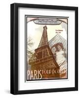 Paris-Sidney Paul & Co.-Framed Premium Giclee Print