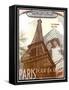 Paris-Sidney Paul & Co.-Framed Stretched Canvas