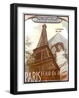 Paris-Sidney Paul & Co.-Framed Giclee Print