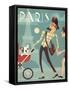 Paris-Martin Wickstrom-Framed Stretched Canvas