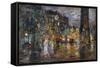 Paris-Konstantin Alexeyevich Korovin-Framed Stretched Canvas