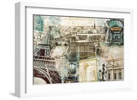 Paris-Tyler Burke-Framed Premium Giclee Print