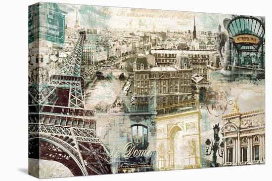 Paris-Tyler Burke-Stretched Canvas