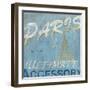 Paris-Janet Tava-Framed Art Print