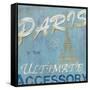 Paris-Janet Tava-Framed Stretched Canvas