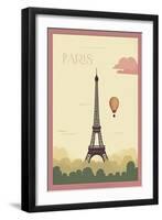 Paris-Sasha-Framed Premium Giclee Print