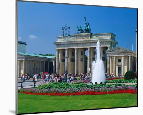 Pariser Platz, Berlin, Germany-null-Mounted Art Print