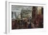 Pariser Wochentag. 1869-Adolph von Menzel-Framed Giclee Print