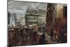 Pariser Wochentag. 1869-Adolph von Menzel-Mounted Giclee Print