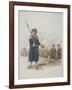 Parish Beadle in Civic Costume Holding a Staff, 1805-William Henry Pyne-Framed Giclee Print