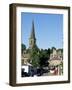 Parish Church from Town Centre, Bakewell, Derbyshire, Peak District National Park, England-Neale Clarke-Framed Photographic Print