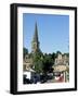 Parish Church from Town Centre, Bakewell, Derbyshire, Peak District National Park, England-Neale Clarke-Framed Photographic Print