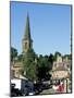 Parish Church from Town Centre, Bakewell, Derbyshire, Peak District National Park, England-Neale Clarke-Mounted Photographic Print