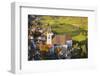 Parish Church Holy Mauritius in Spitz on the Danube, Wachau, Lower Austria, Austria, Europe-Gerhard Wild-Framed Photographic Print