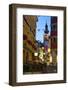 Parish Church Illuminated at Dusk, Gmunden, Salzkammergut, Austria, Europe-Doug Pearson-Framed Photographic Print