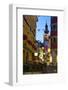 Parish Church Illuminated at Dusk, Gmunden, Salzkammergut, Austria, Europe-Doug Pearson-Framed Photographic Print