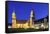 Parish Church, Market Place, Freudenstadt, Black Forest, Baden Wurttemberg, Germany, Europe-Markus-Framed Stretched Canvas