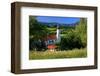 Parish church of St. Georg in Bad Bayersoien, Upper Bavaria, Germany-null-Framed Art Print