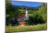 Parish church of St. Georg in Bad Bayersoien, Upper Bavaria, Germany-null-Mounted Art Print