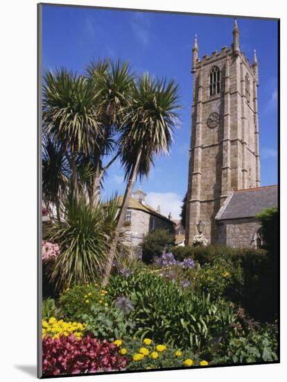 Parish Church of St. Ia Dating from 1434, St. Ives, Cornwall, England, United Kingdom, Europe-Ken Gillham-Mounted Photographic Print