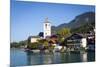 Parish Church, St. Wolfgang, Wolfgangsee Lake, Flachgau, Salzburg, Upper Austria, Austria, Europe-Doug Pearson-Mounted Photographic Print